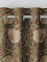 William Morris At Home Brick Orange Pimpernel Made to Measure 100% Cotton Curtains - Image 7 of 9