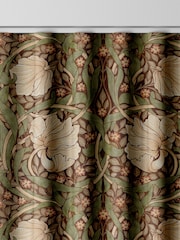 William Morris At Home Brick Orange Pimpernel Made to Measure 100% Cotton Curtains - Image 8 of 9