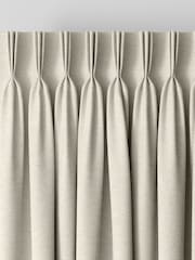 William Morris At Home Chalk Cream Lodden Embroidery Made to Measure Curtains - Image 5 of 9