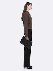 AllSaints Brown Caron Jumper - Image 5 of 8