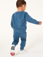 Blue Mid Jersey Sweatshirt And Joggers Set (3mths-7yrs) - Image 2 of 7