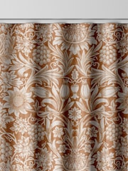 William Morris At Home Orange Sunflower Made to Measure 100% Cotton Curtains - Image 8 of 9