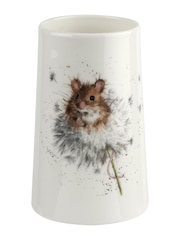 Royal Worcester White Wrendale Small Mouse Vase - Image 2 of 4