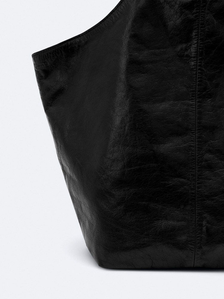 Черный - Сумки-тоут Allsaints Siloh - Изображение 2 4 Черный - Сумки-тоут Allsaints Siloh - Изображение 2 4