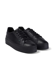 Kickers Black Youth Tovni Stack Leather Shoes - Image 4 of 11