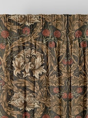 William Morris At Home Natural African Marigold Velvet Made to Measure Curtains - Image 5 of 9