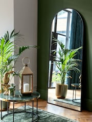 Charcoal Black Extra Large Arch Full Length Mirror - Image 1 of 6