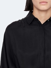 Черный - Платье Allsaints Noora - Изображение 4 8