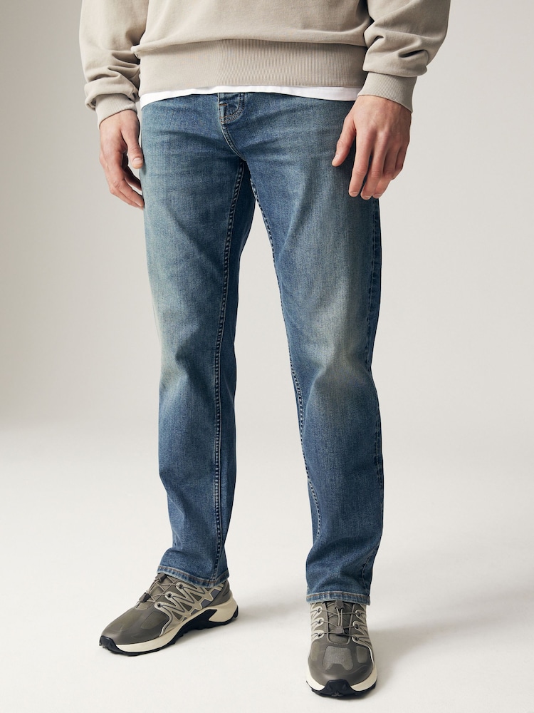 Vintage Mittelblau - Motion Flex Jeans - Bild 1 von 11 Vintage Mittelblau - Motion Flex Jeans - Bild 1 von 11