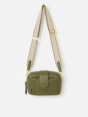 Oliver Bonas Green Charlee Cross-Body Bag - Image 2 of 6