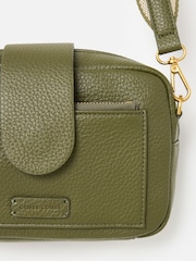 Oliver Bonas Green Charlee Cross-Body Bag - Image 6 of 6