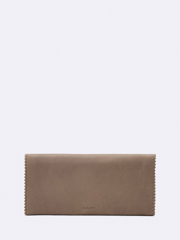 টাউপ বাদামী - AllSaints Siloh Continental Bag - 2এর মধ্যে 1 ছবি