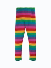 Frugi Pink Organic Cotton Super Stretch Leggings - Image 1 of 3