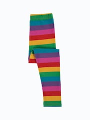 Frugi Pink Organic Cotton Super Stretch Leggings - Image 2 of 3