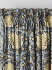 William Morris At Home Indigo Blue Pimpernel Made to Measure 100% Cotton Curtains - Image 5 of 9