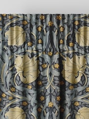 William Morris At Home Indigo Blue Pimpernel Made to Measure 100% Cotton Curtains - Image 6 of 9