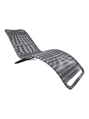 Charles Bentley Grey Zanzibar Garden Sun Lounger - Image 1 of 4
