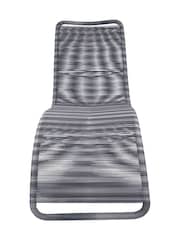 Charles Bentley Grey Zanzibar Garden Sun Lounger - Image 3 of 4