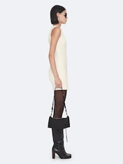 AllSaints White Vee Perf Dress - Image 5 of 8