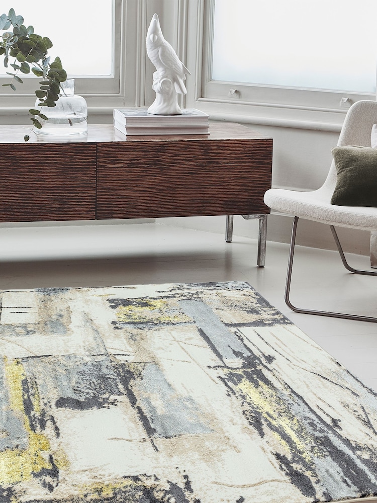 Yellow Orion Rug - Image 1 of 4 Yellow Orion Rug - Image 1 of 4