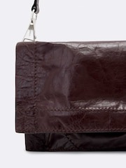 AllSaints Red Lutece Small Cross-Body Bag - Image 3 of 4