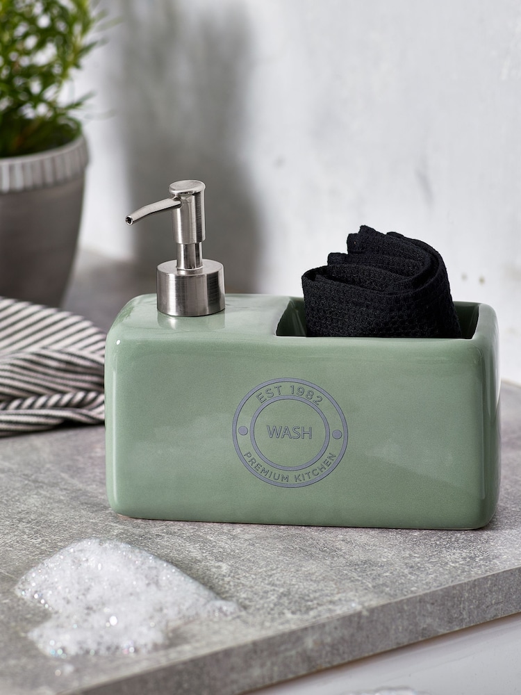 Green Soap Dispenser - Image 1 of 2 Green Soap Dispenser - Image 1 of 2