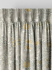 William Morris At Home Flint Grey Larkspur Made to Measure 100% Cotton Curtains - Image 5 of 9