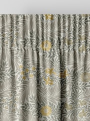William Morris At Home Flint Grey Larkspur Made to Measure 100% Cotton Curtains - Image 6 of 9