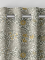 William Morris At Home Flint Grey Larkspur Made to Measure 100% Cotton Curtains - Image 7 of 9