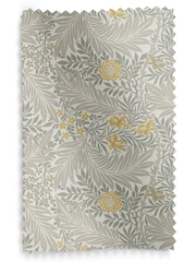 William Morris At Home Flint Grey Larkspur Made to Measure 100% Cotton Curtains - Image 9 of 9