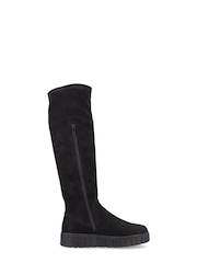 Rieker Womens Evolution Zipper Black Boots - Image 1 of 11