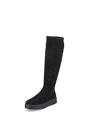 Rieker Womens Evolution Zipper Black Boots - Image 4 of 11