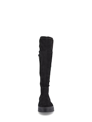Rieker Womens Evolution Zipper Black Boots - Image 6 of 11