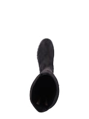 Rieker Womens Evolution Zipper Black Boots - Image 7 of 11