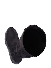 Rieker Womens Evolution Zipper Black Boots - Image 8 of 11