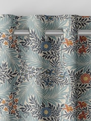 William Morris At Home Blue Larkspur Made to Measure Curtains - Image 7 of 9
