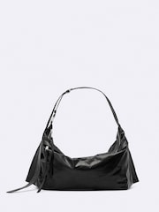 AllSaints Black Lutece Duffle Bag - Image 1 of 4