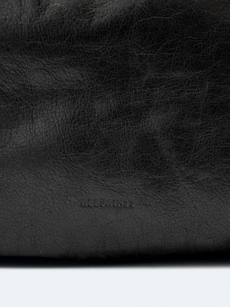 AllSaints Black Lutece Duffle Bag - Image 4 of 4