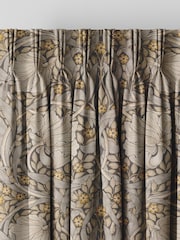 William Morris At Home Flint Grey Pimpernel Made to Measure 100% Cotton Curtains - Image 5 of 8