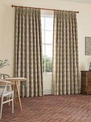 William Morris At Home Natural Larkspur Made to Measure 100% Cotton Curtains - Image 2 of 9