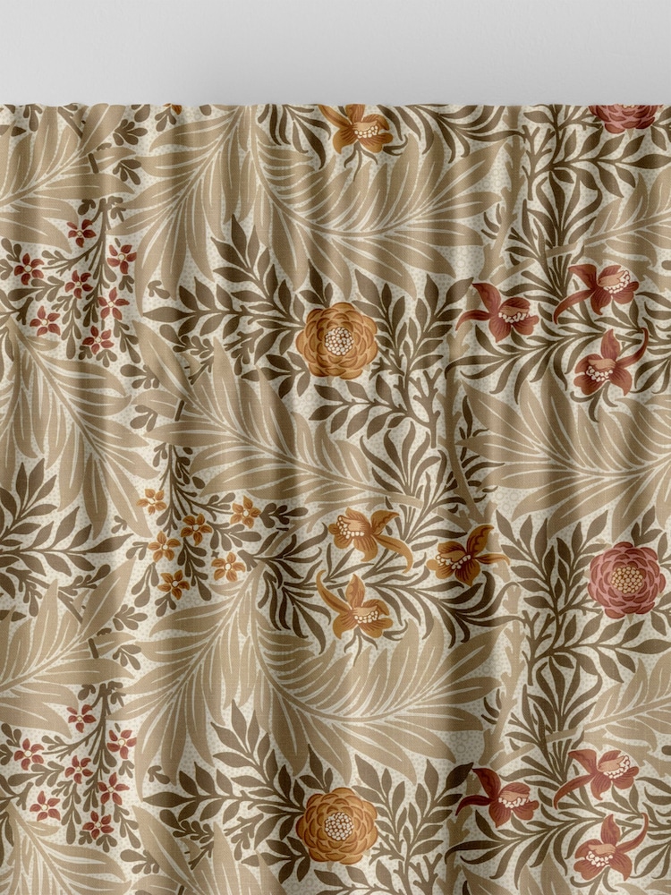 William Morris At Home Natural Larkspur Made to Measure 100% Cotton Curtains - Image 6 of 9