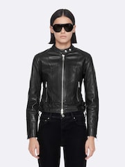 AllSaints Black Comet Jacket - Image 1 of 8
