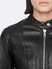 AllSaints Black Comet Jacket - Image 4 of 8