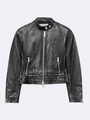 AllSaints Black Comet Jacket - Image 8 of 8