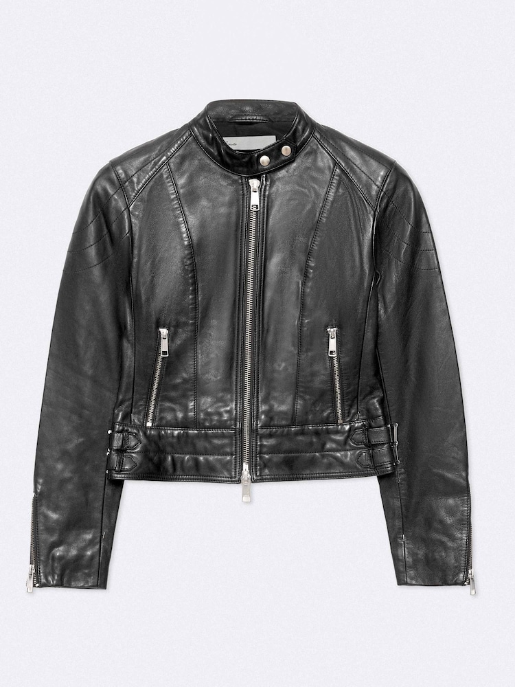 AllSaints Black Comet Jacket - Image 8 of 8