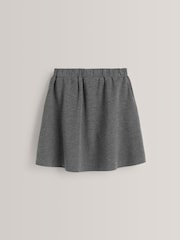 Grey Pull-on Stretch School Skirt (3-16yrs) - Image 7 of 7
