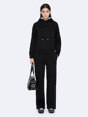 AllSaints Black Lily Sweatshirt Trousers - Image 1 of 8