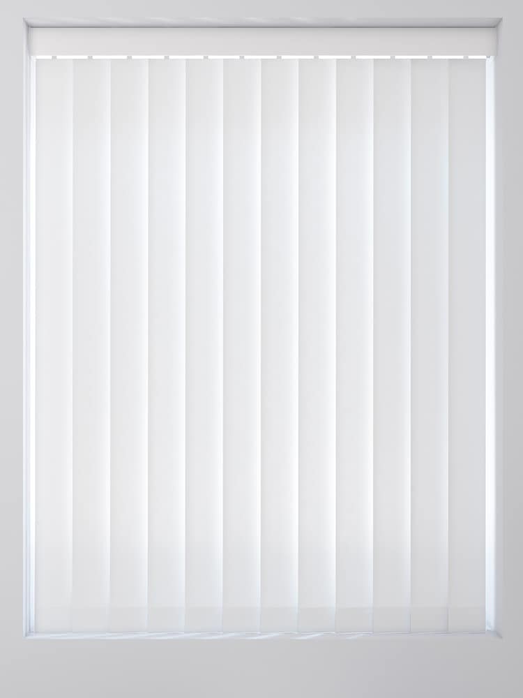 White Waterproof Made To Measure Vertical Blind - Image 1 of 5