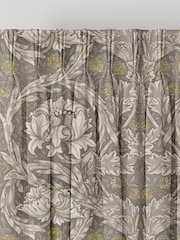 William Morris At Home Grey African Marigold Velvet Made to Measure Curtains - Image 5 of 9