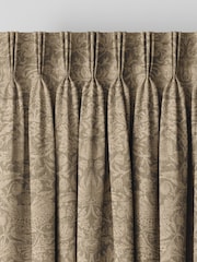 William Morris At Home Natural Strawberry Thief Woven Made to Measure Curtains - Image 5 of 9